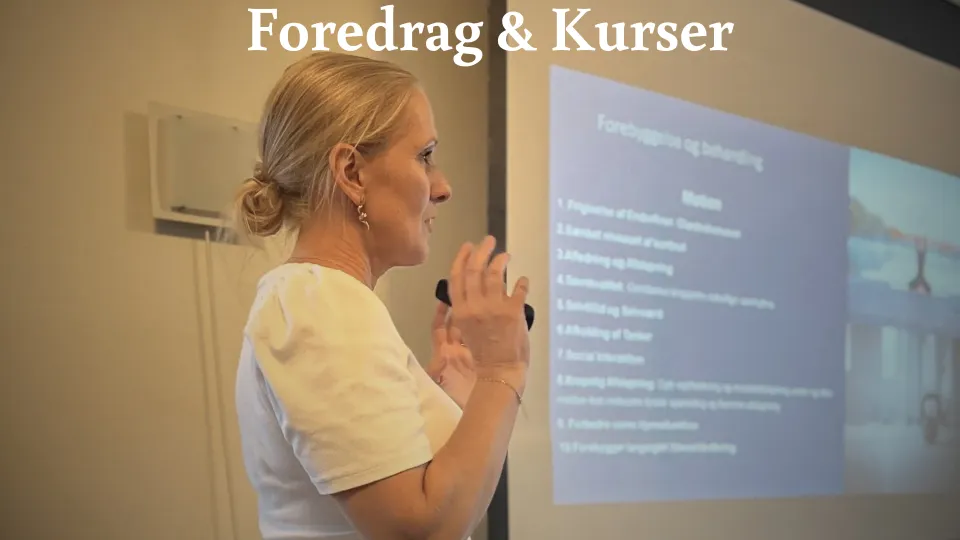 foredrag og kurser indenfor mental sundhed