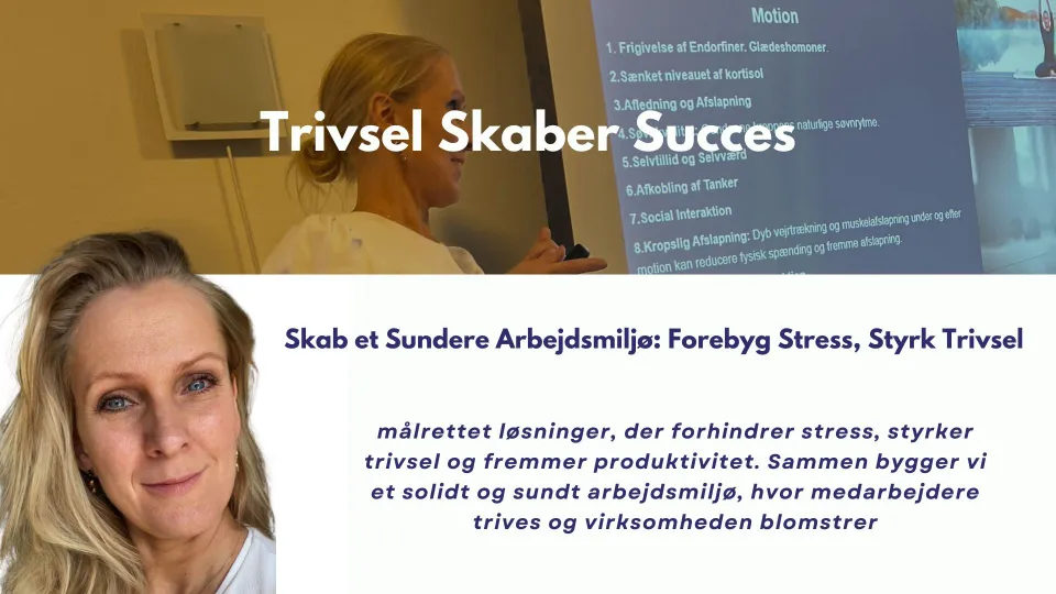 Erhverv: Skab trivsel ved at forebygge og forhindre stress.
