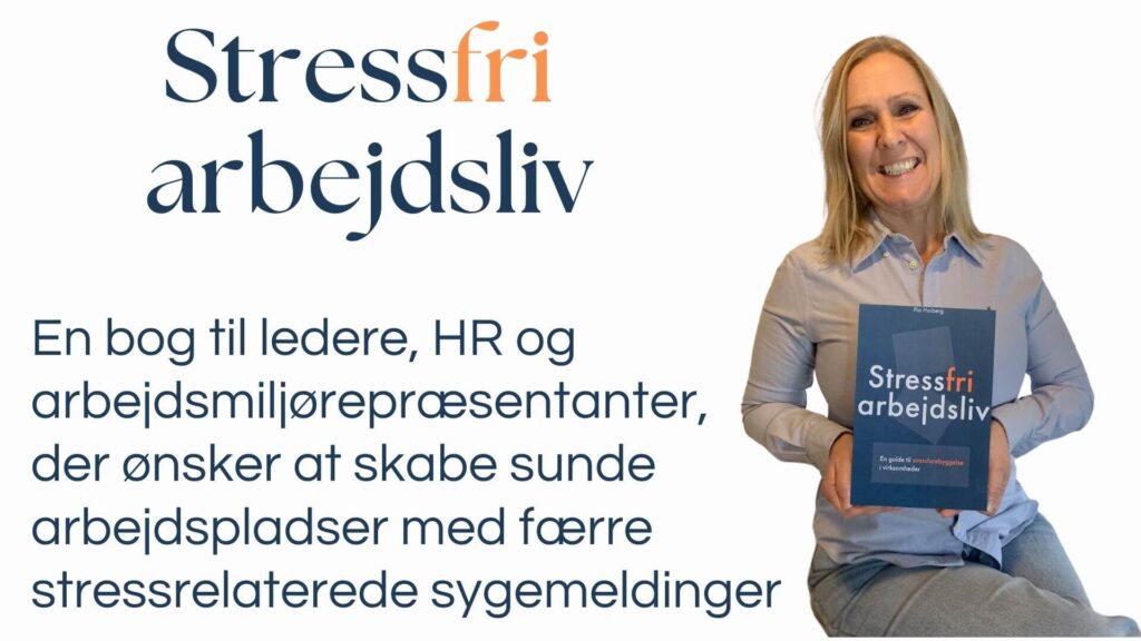 Pia Heiberg holder sin nye bog “Stressfri Arbejdsliv”